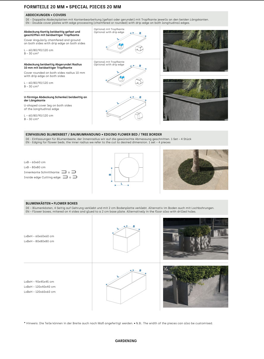 Formteile - Uebersicht 2